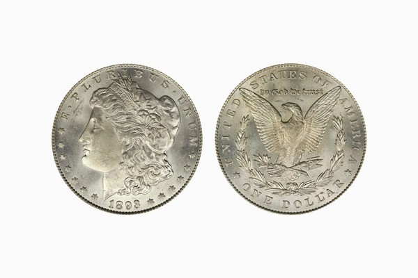 با ارزش ترین سکه های جهان (1893 Morgan Silver Dollar)