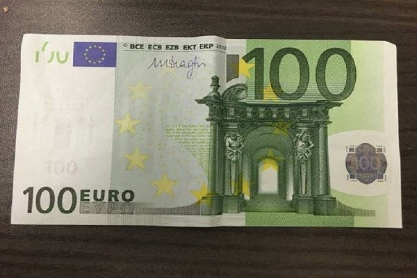 ویژگی‌های امنیتی اسکناس 100 یورویی